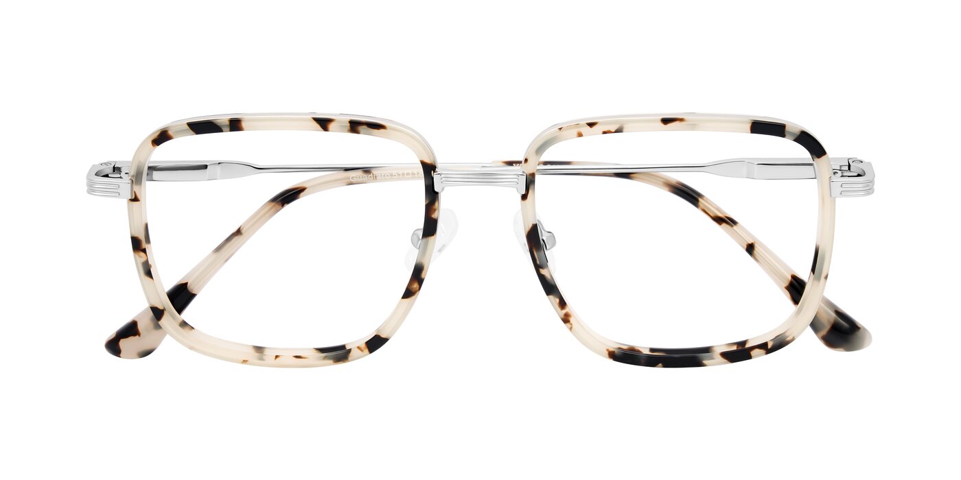 Guadiaro - Ivory Tortoise/Silver Eyeglasses