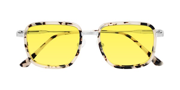 Front of Guadiaro in Ivory Tortoise/Silver