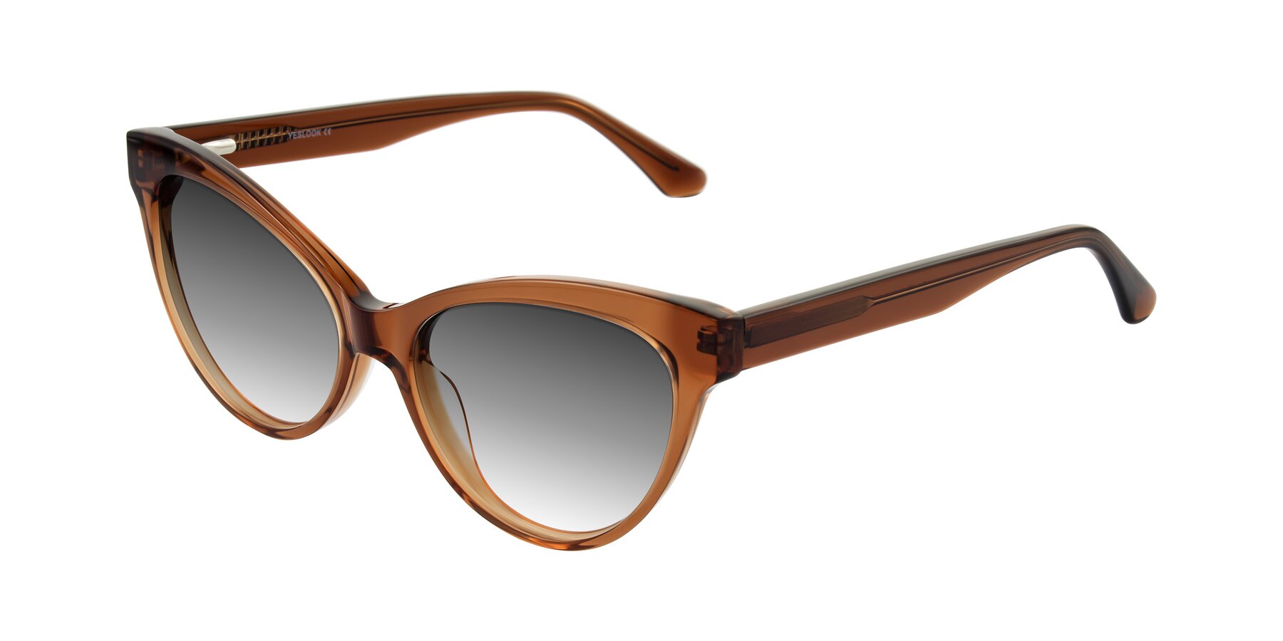 Angle of Carrick in Brown with Gray Gradient Lenses