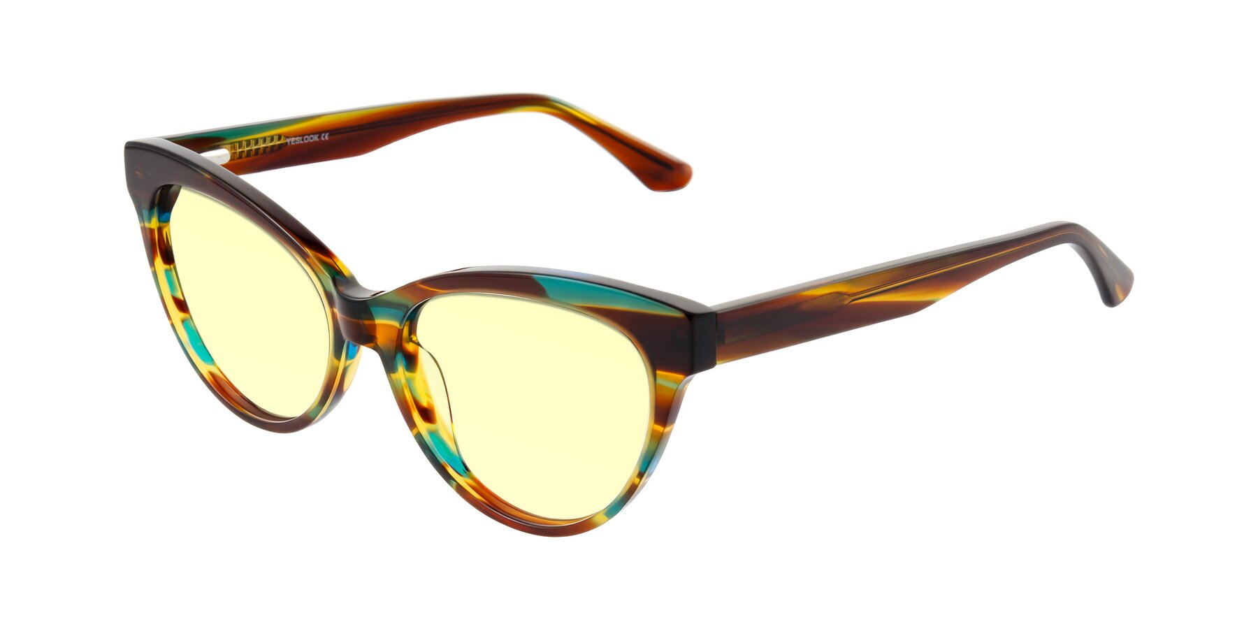 Angle of Carrick in Forest Tortoise with Light Yellow Tinted Lenses
