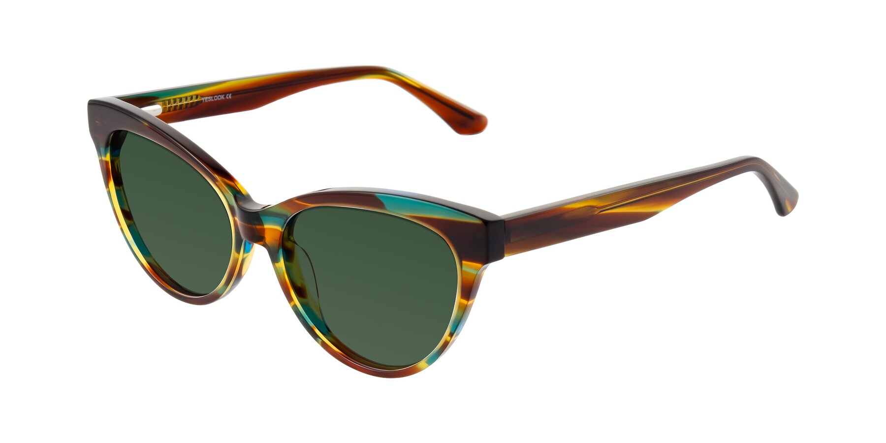 Angle of Carrick in Forest Tortoise with Green Tinted Lenses