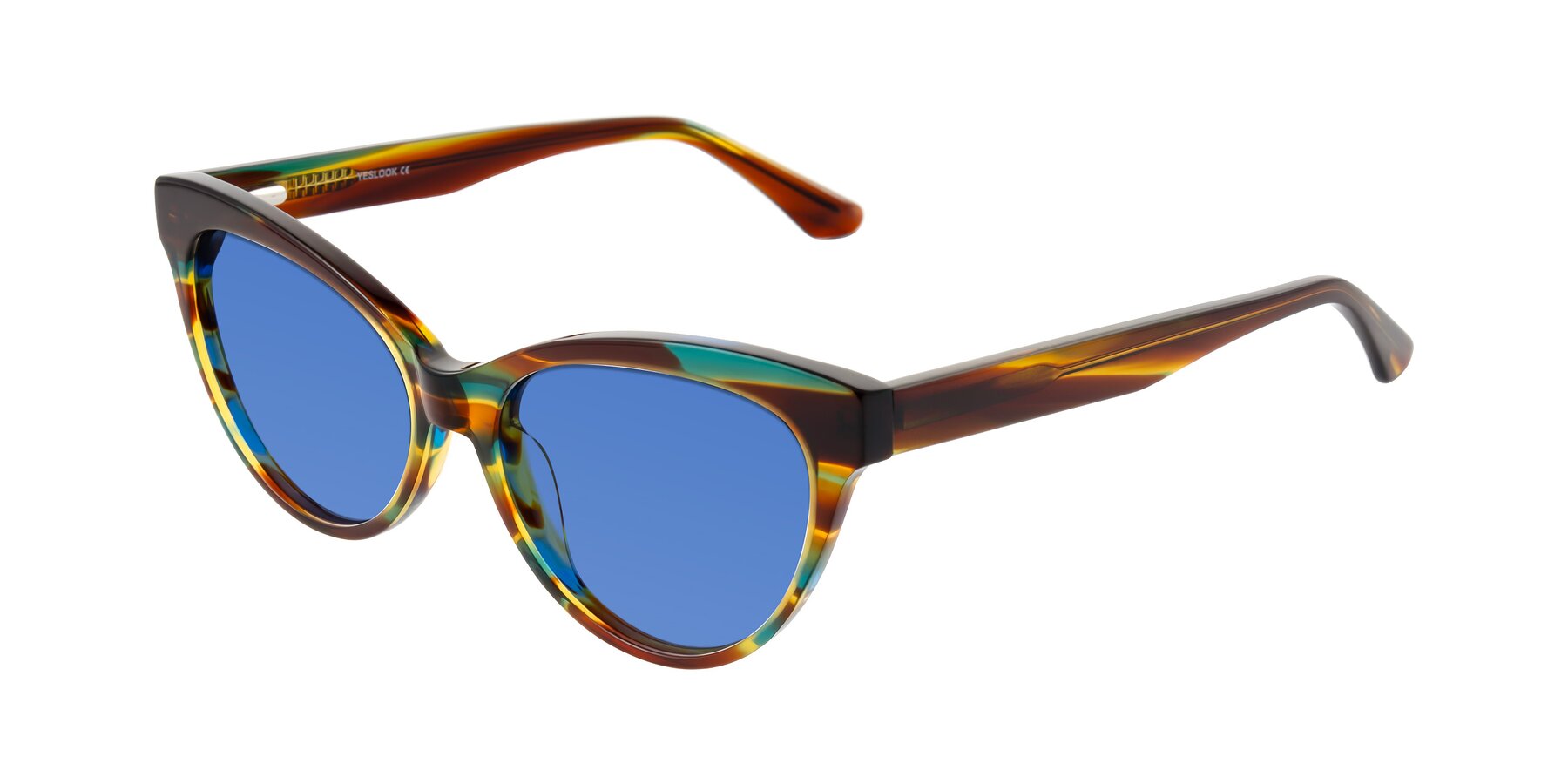 Angle of Carrick in Forest Tortoise with Blue Tinted Lenses