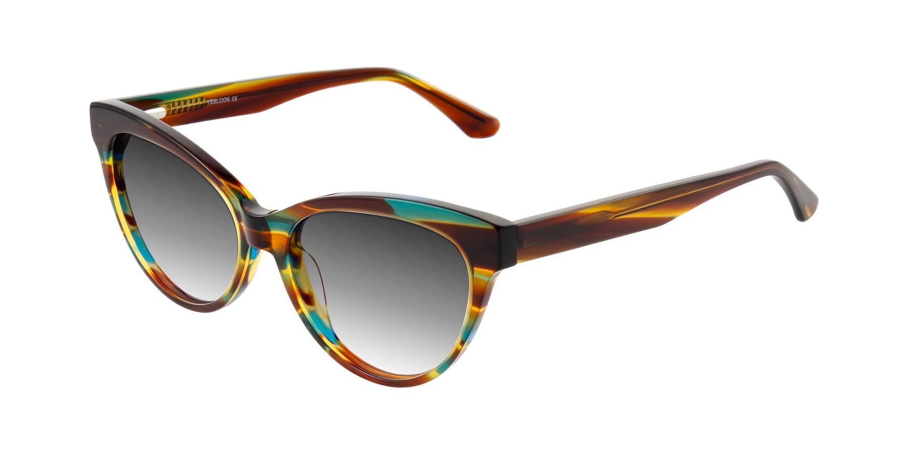 Angle of Carrick in Forest Tortoise with Gray Gradient Lenses
