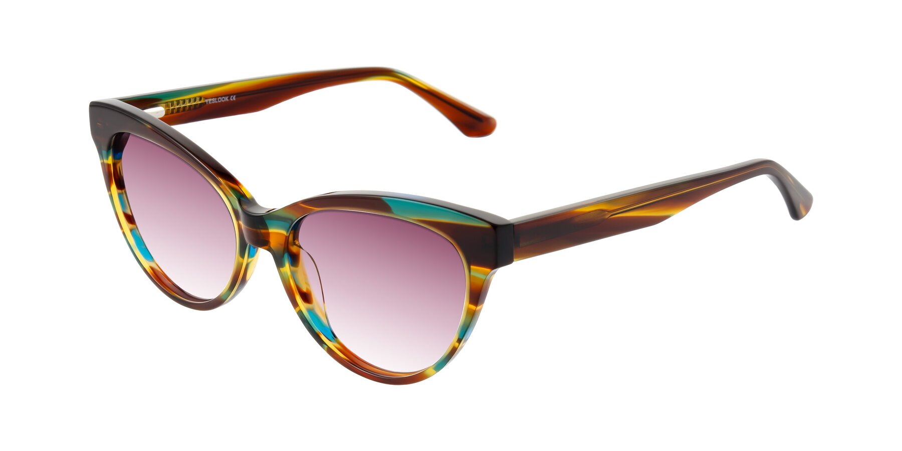 Angle of Carrick in Forest Tortoise with Wine Gradient Lenses