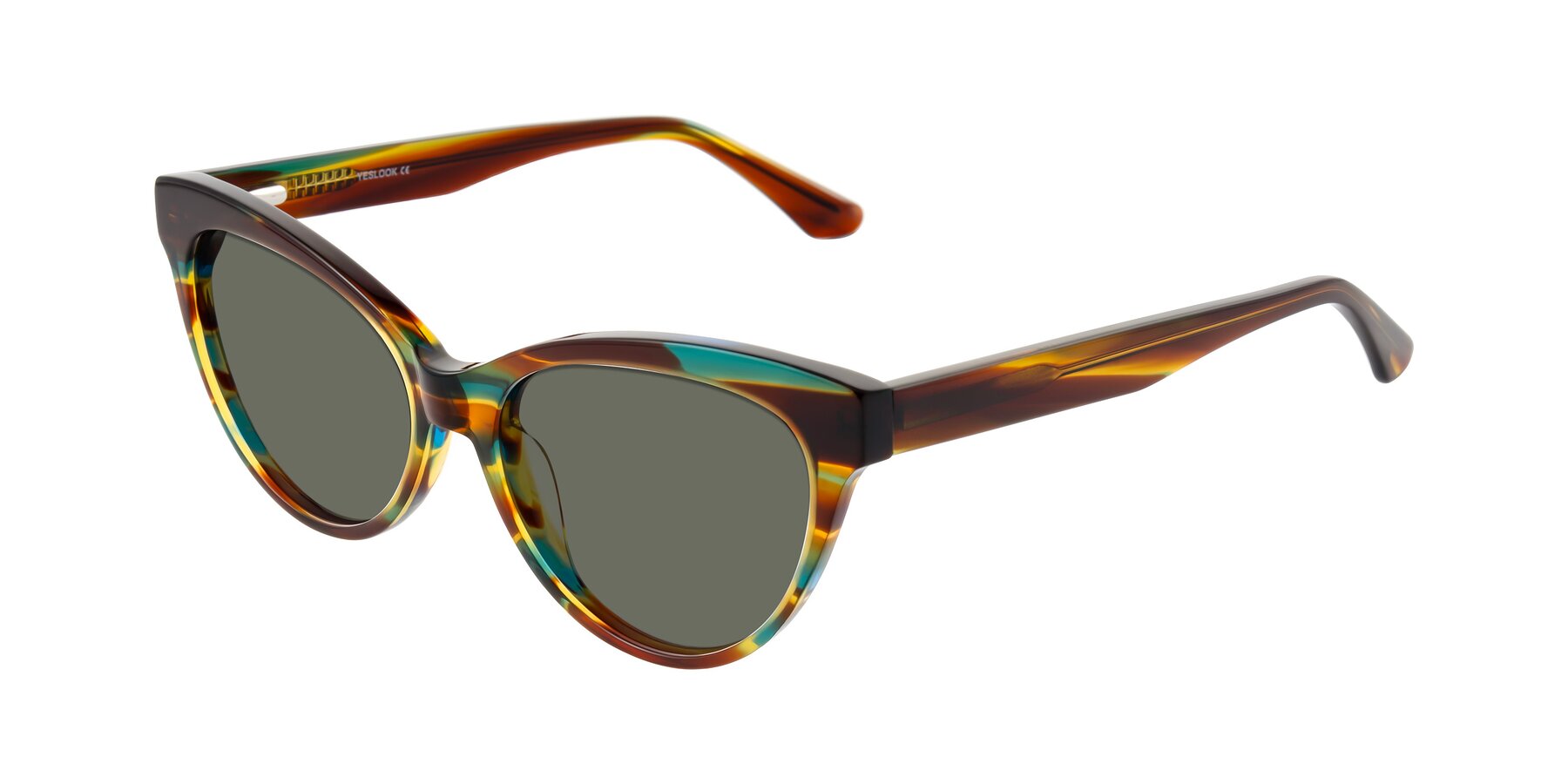 Angle of Carrick in Forest Tortoise with Gray Polarized Lenses