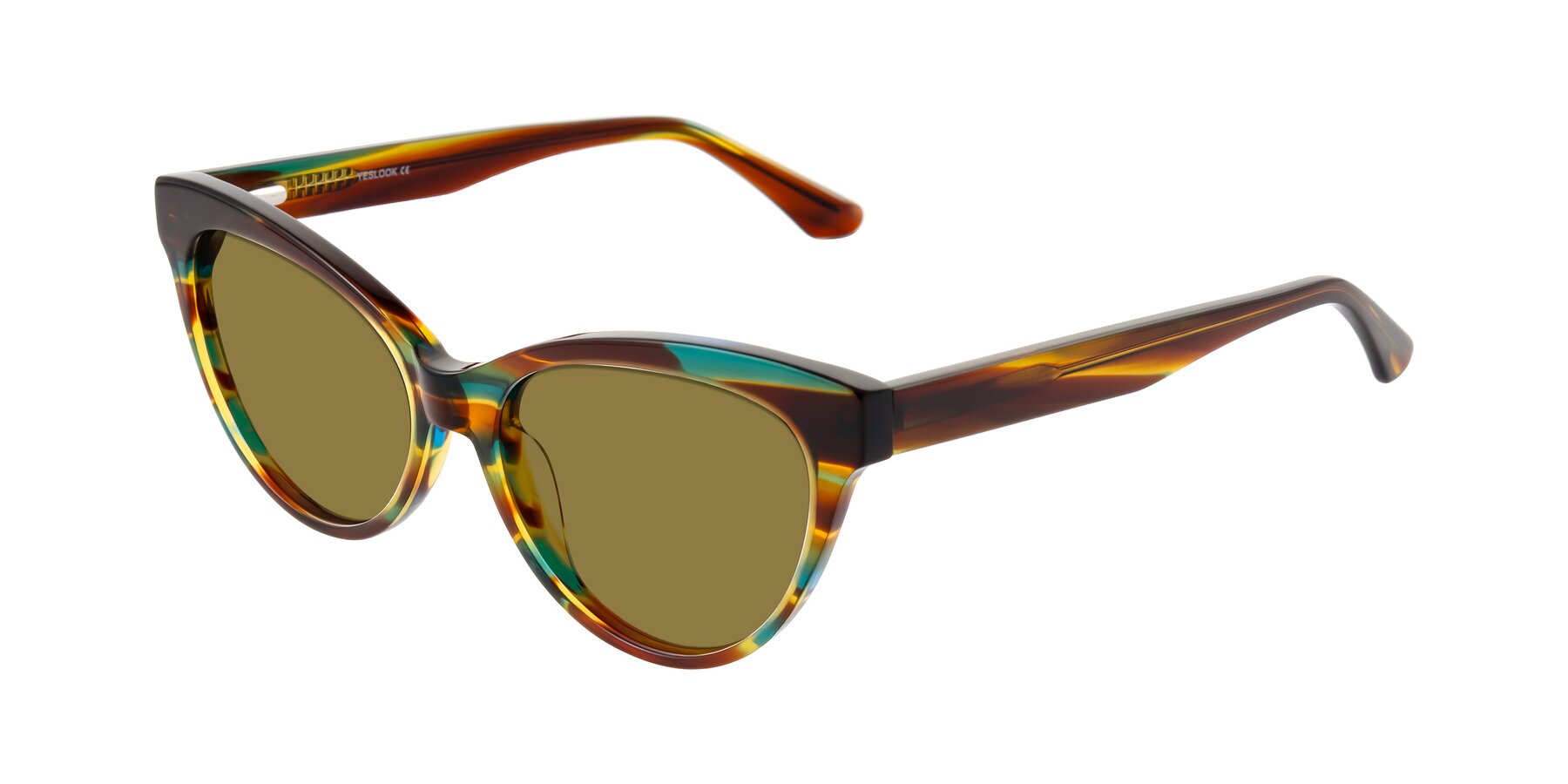 Angle of Carrick in Forest Tortoise with Brown Polarized Lenses