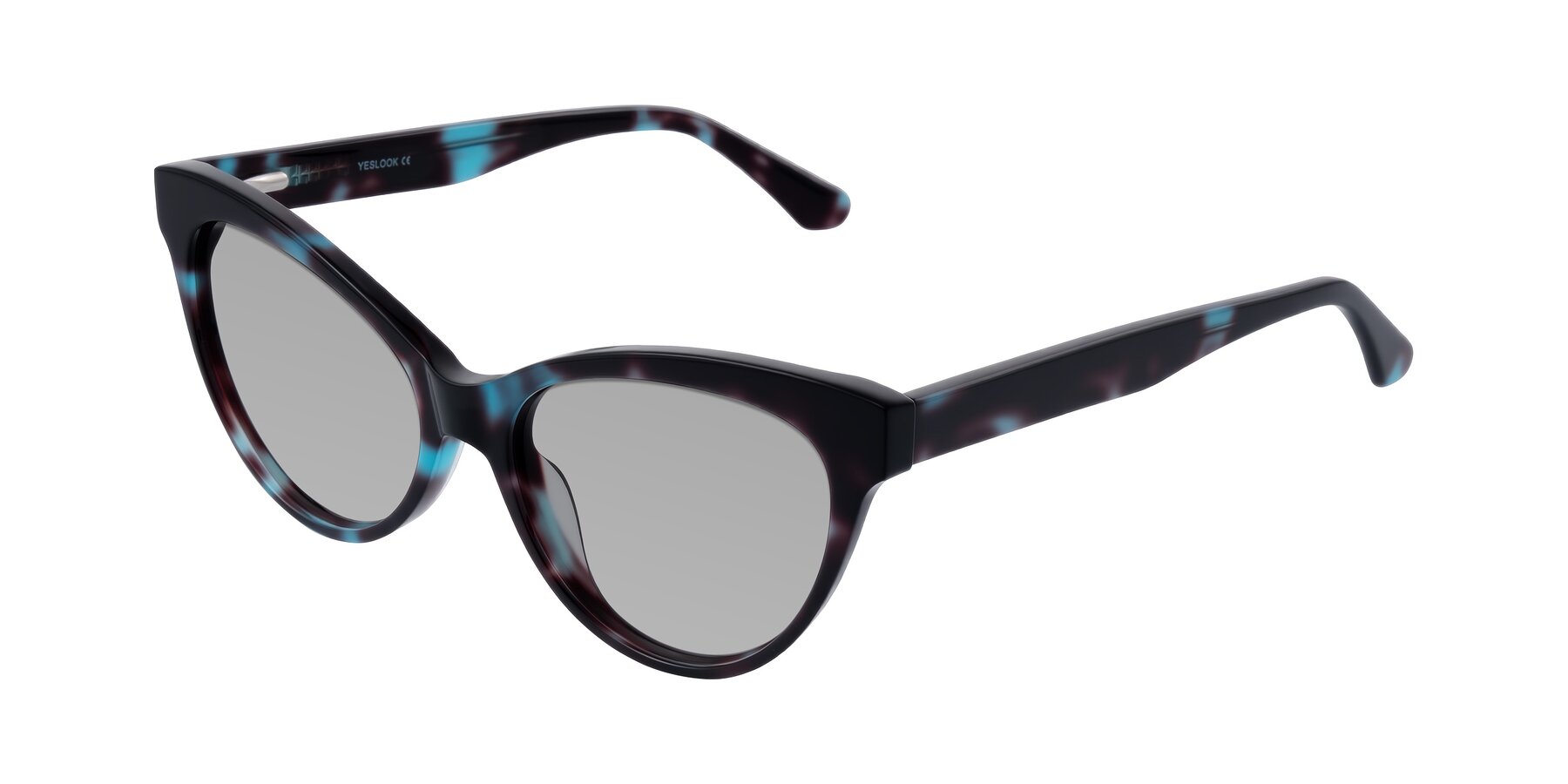Angle of Carrick in Blue Shadow with Light Gray Tinted Lenses