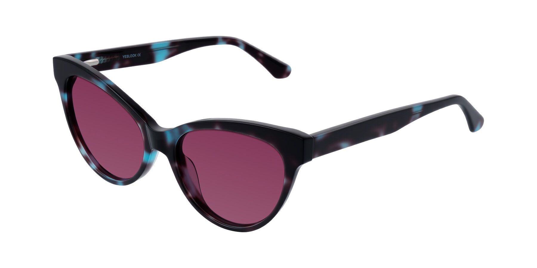 Angle of Carrick in Blue Shadow with Wine Tinted Lenses