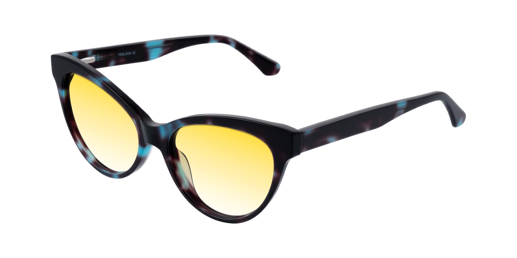 Angle of Carrick in Blue Shadow with Yellow Gradient Lenses