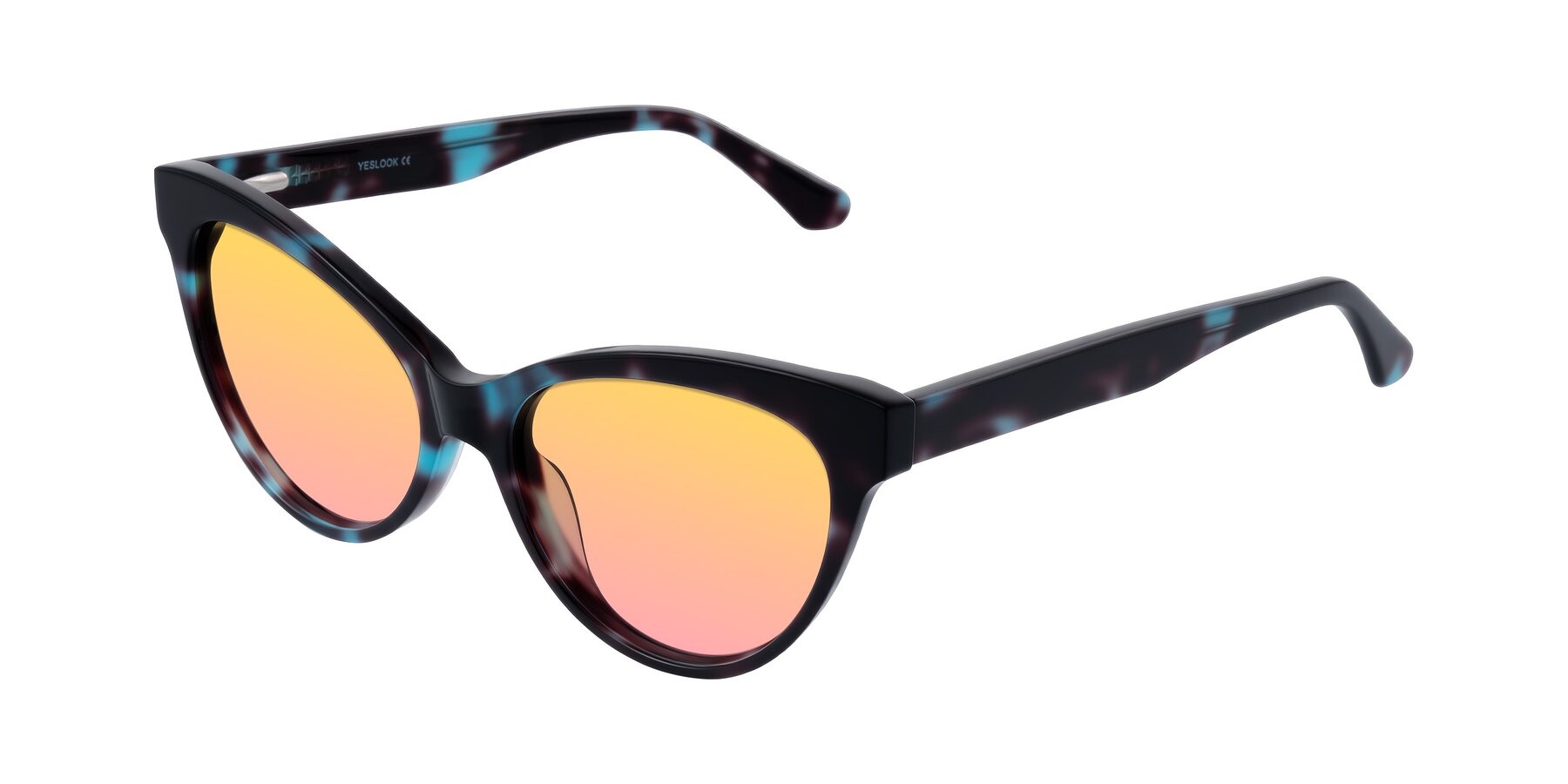Angle of Carrick in Blue Shadow with Yellow / Pink Gradient Lenses