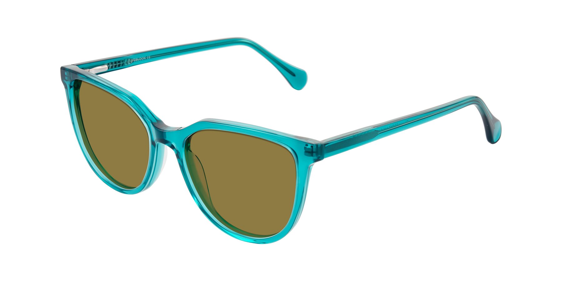 Angle of Glenroe in Peacock with Brown Polarized Lenses