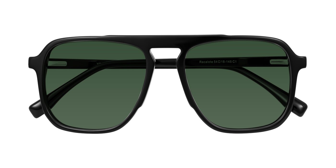 Recalote - Black Tinted Sunglasses