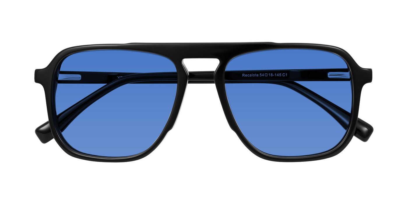 Recalote - Black Tinted Sunglasses