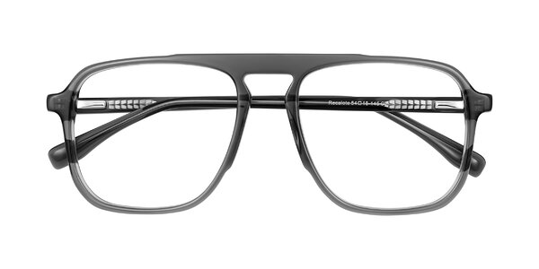 Front of Recalote in Transparent Gray