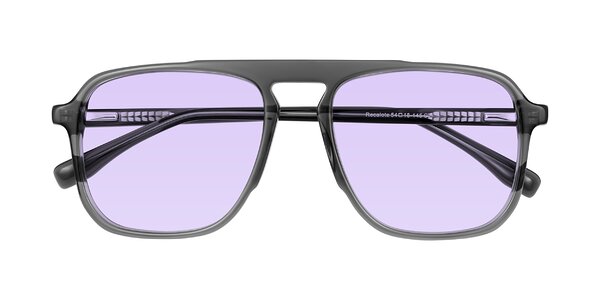 Front of Recalote in Transparent Gray