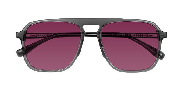 Front of Recalote in Transparent Gray