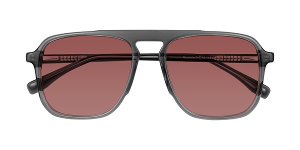Front of Recalote in Transparent Gray