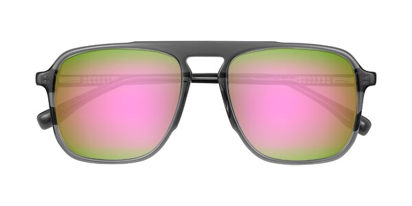 Front of Recalote in Transparent Gray