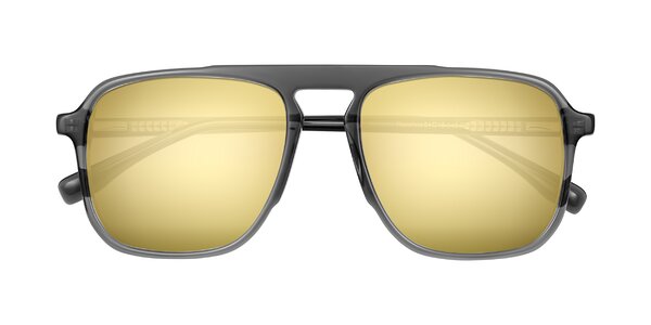 Front of Recalote in Transparent Gray