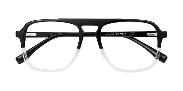 Front of Recalote in Black/Clear