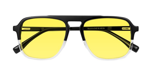 Front of Recalote in Black/Clear