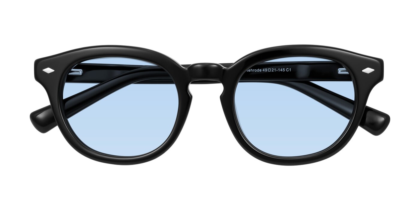 Nehrode - Black Tinted Sunglasses