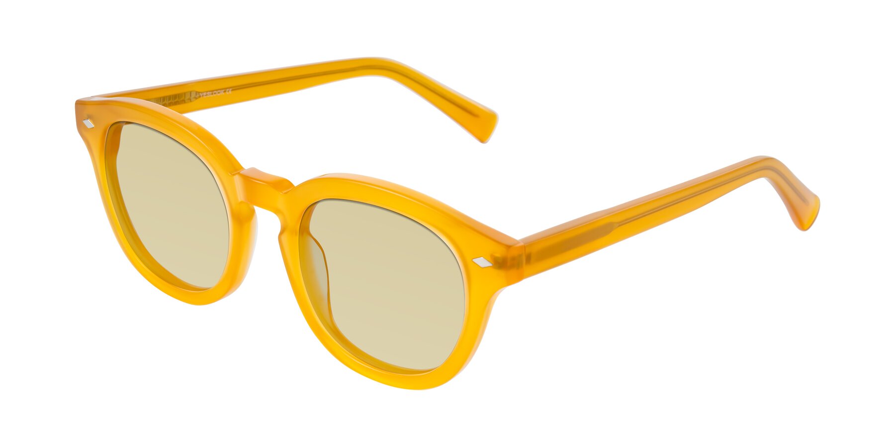 Angle of Nehrode in Honey with Light Champagne Tinted Lenses