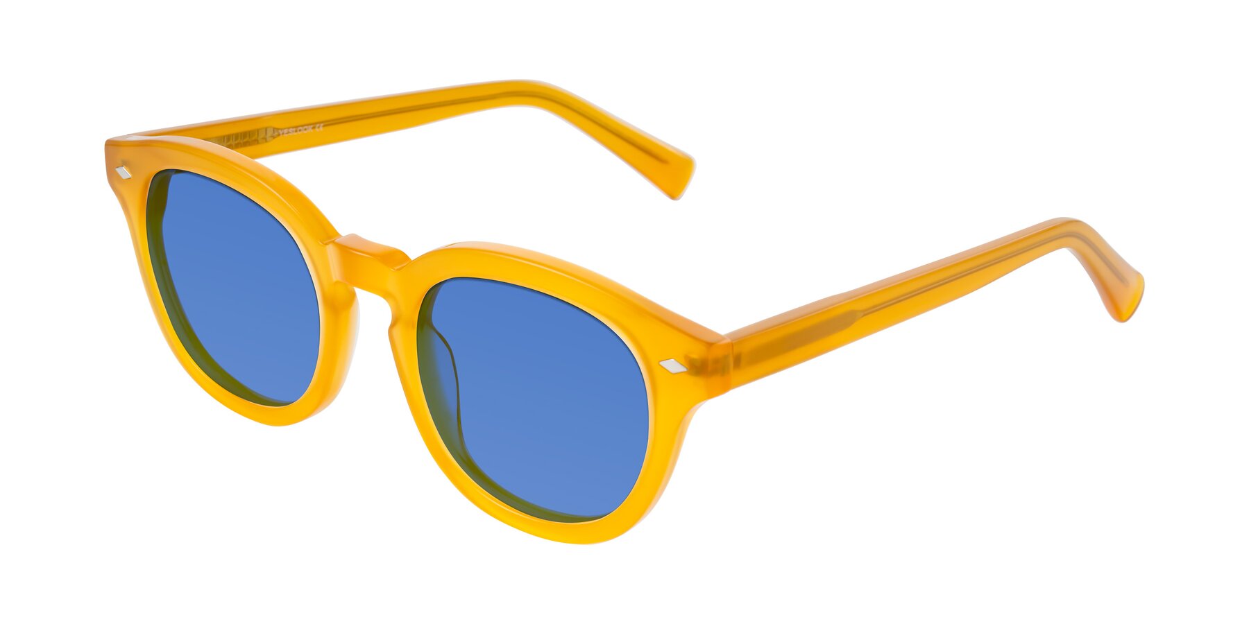 Angle of Nehrode in Honey with Blue Tinted Lenses