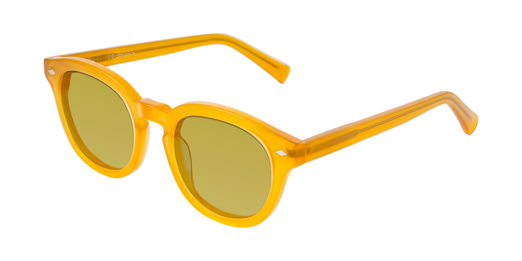 Angle of Nehrode in Honey with Champagne Tinted Lenses