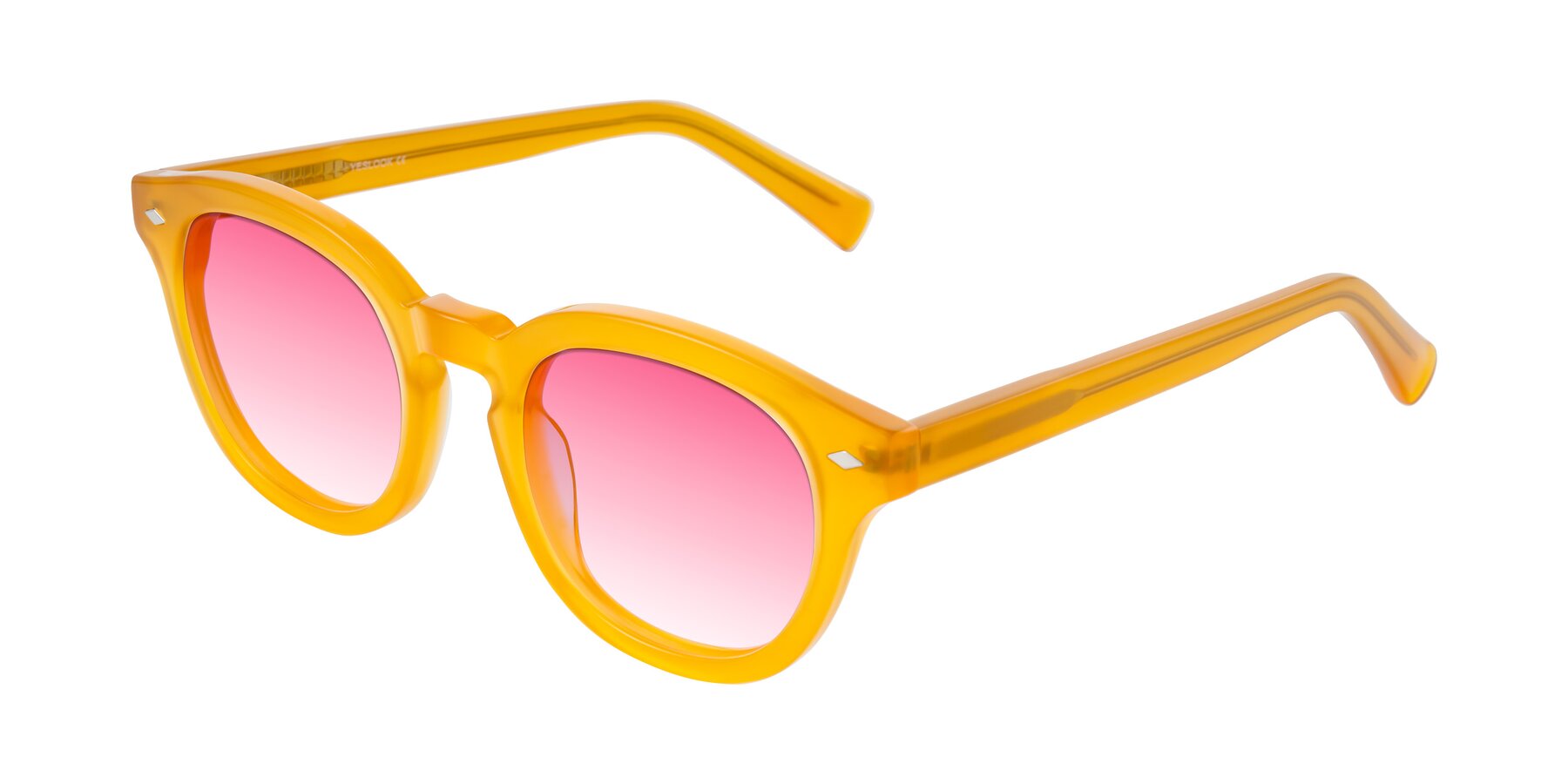 Angle of Nehrode in Honey with Pink Gradient Lenses