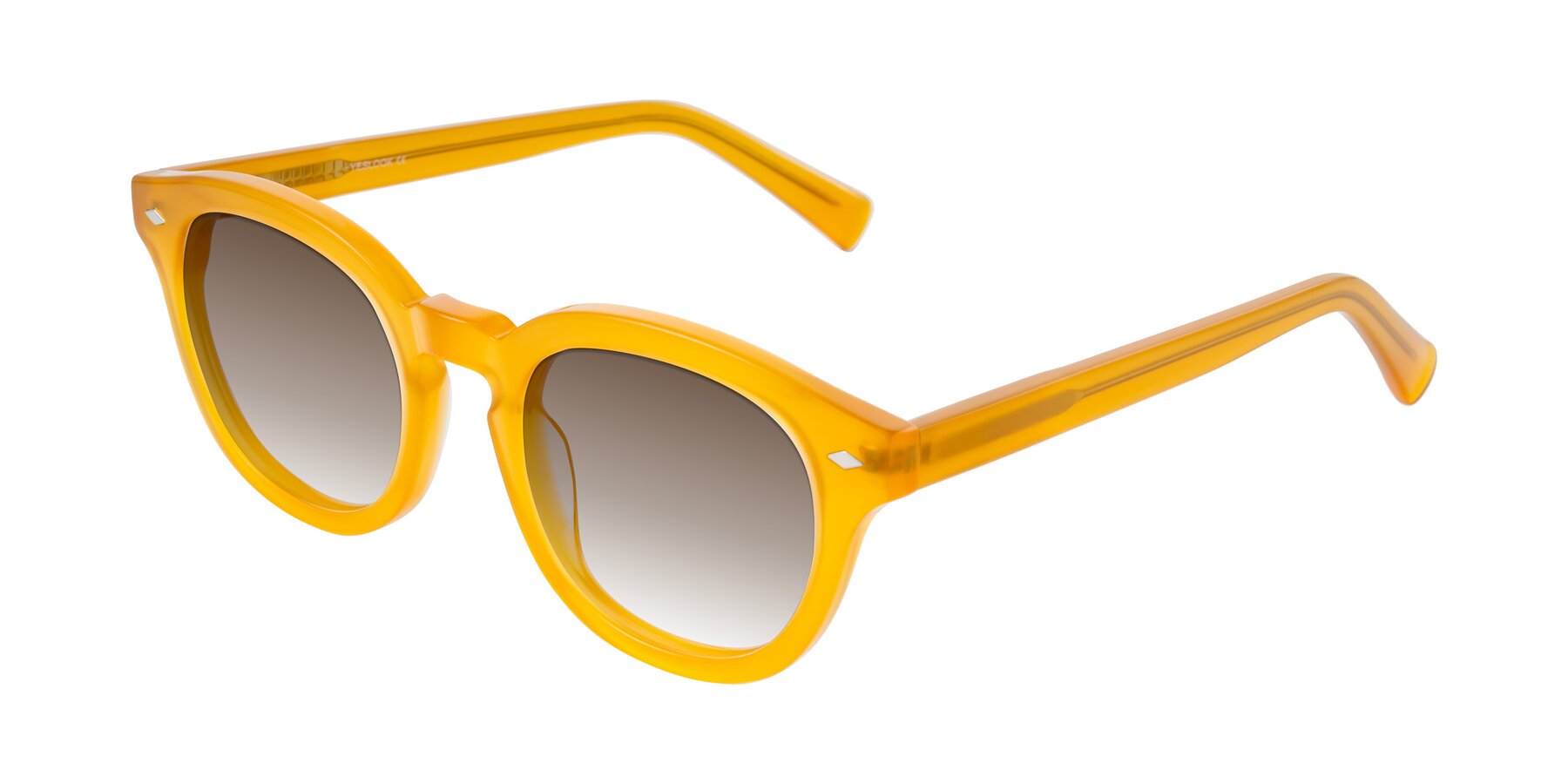Angle of Nehrode in Honey with Brown Gradient Lenses