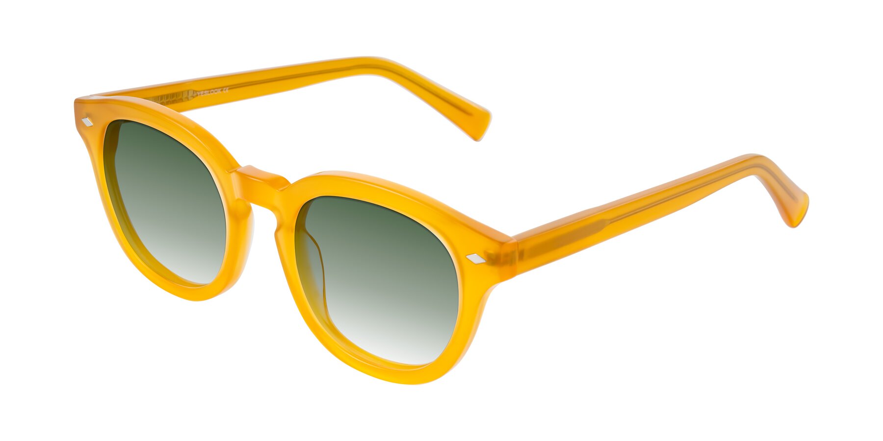 Angle of Nehrode in Honey with Green Gradient Lenses