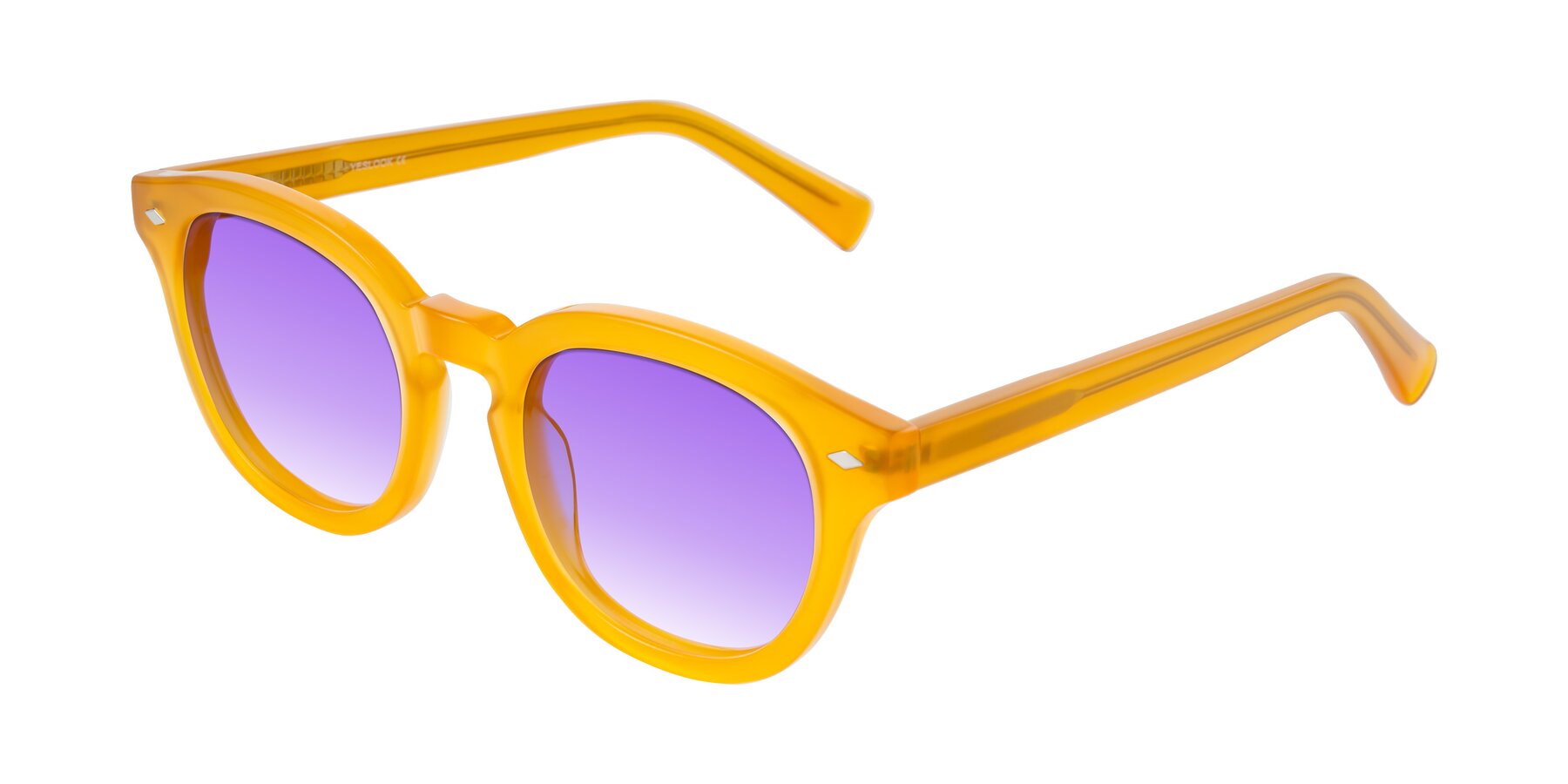 Angle of Nehrode in Honey with Purple Gradient Lenses