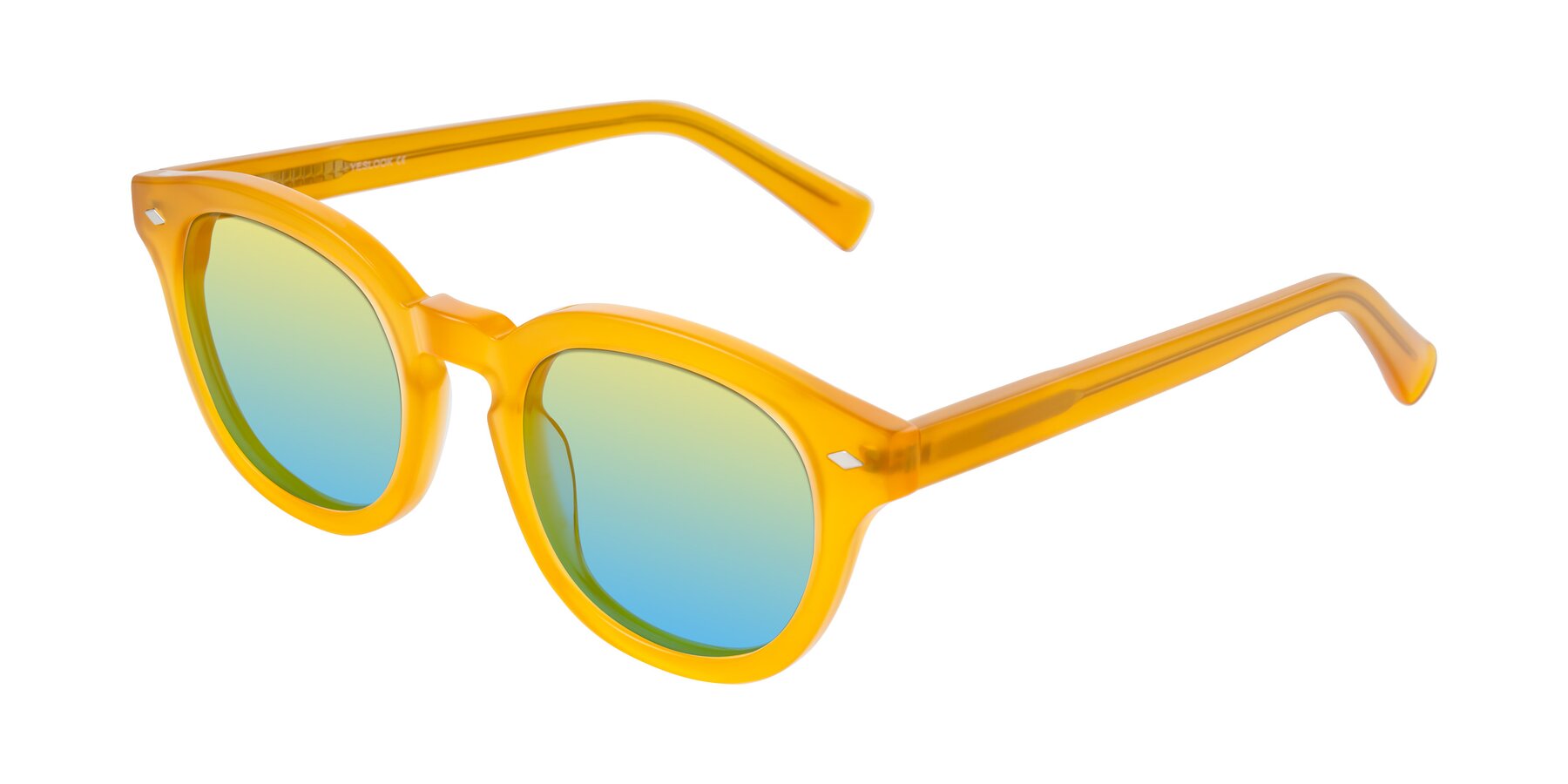 Angle of Nehrode in Honey with Yellow / Blue Gradient Lenses