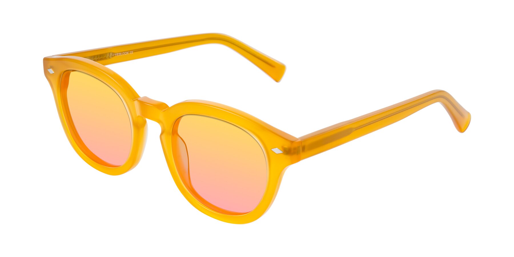 Angle of Nehrode in Honey with Yellow / Pink Gradient Lenses