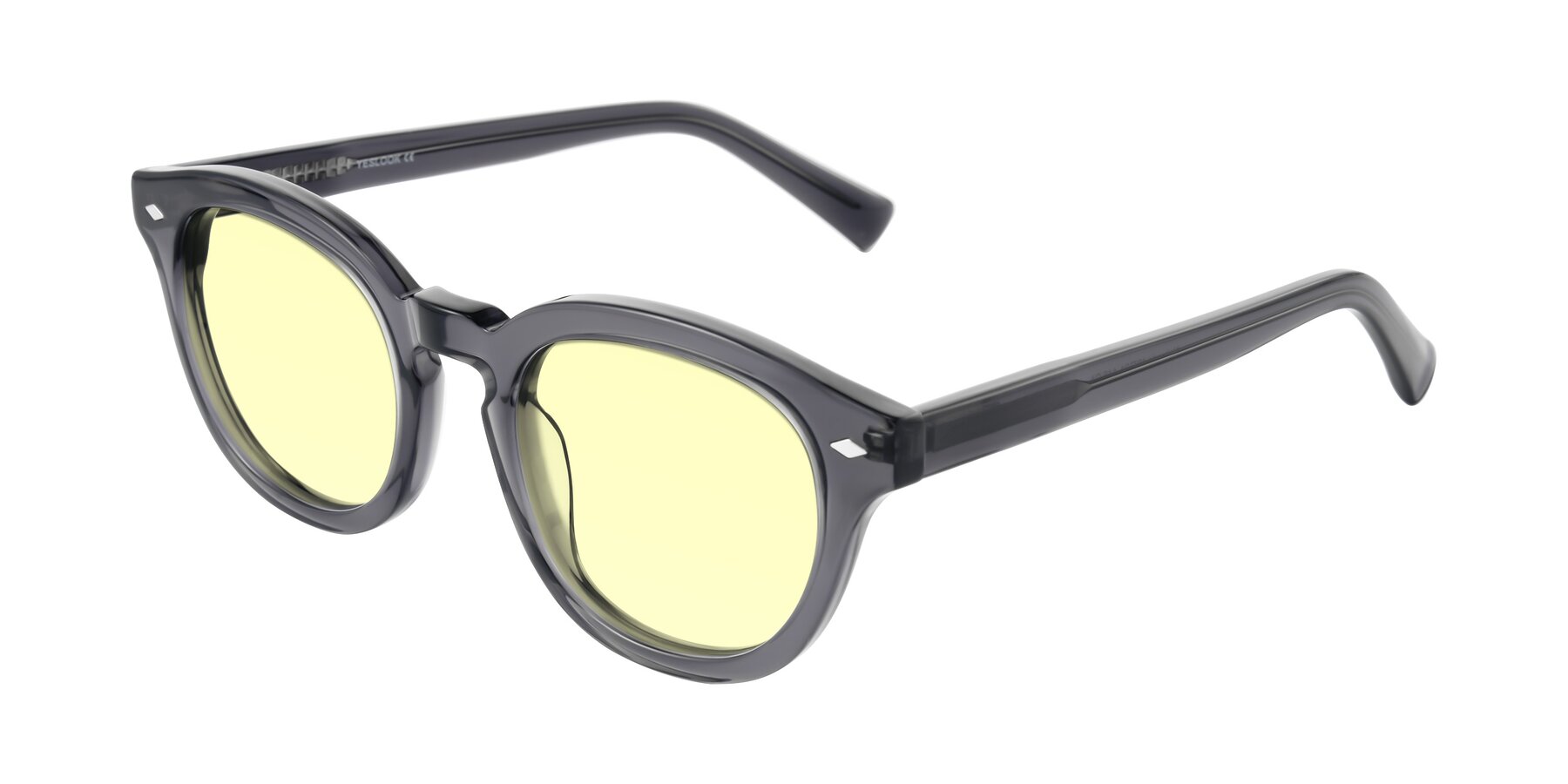 Angle of Nehrode in Gray with Light Yellow Tinted Lenses