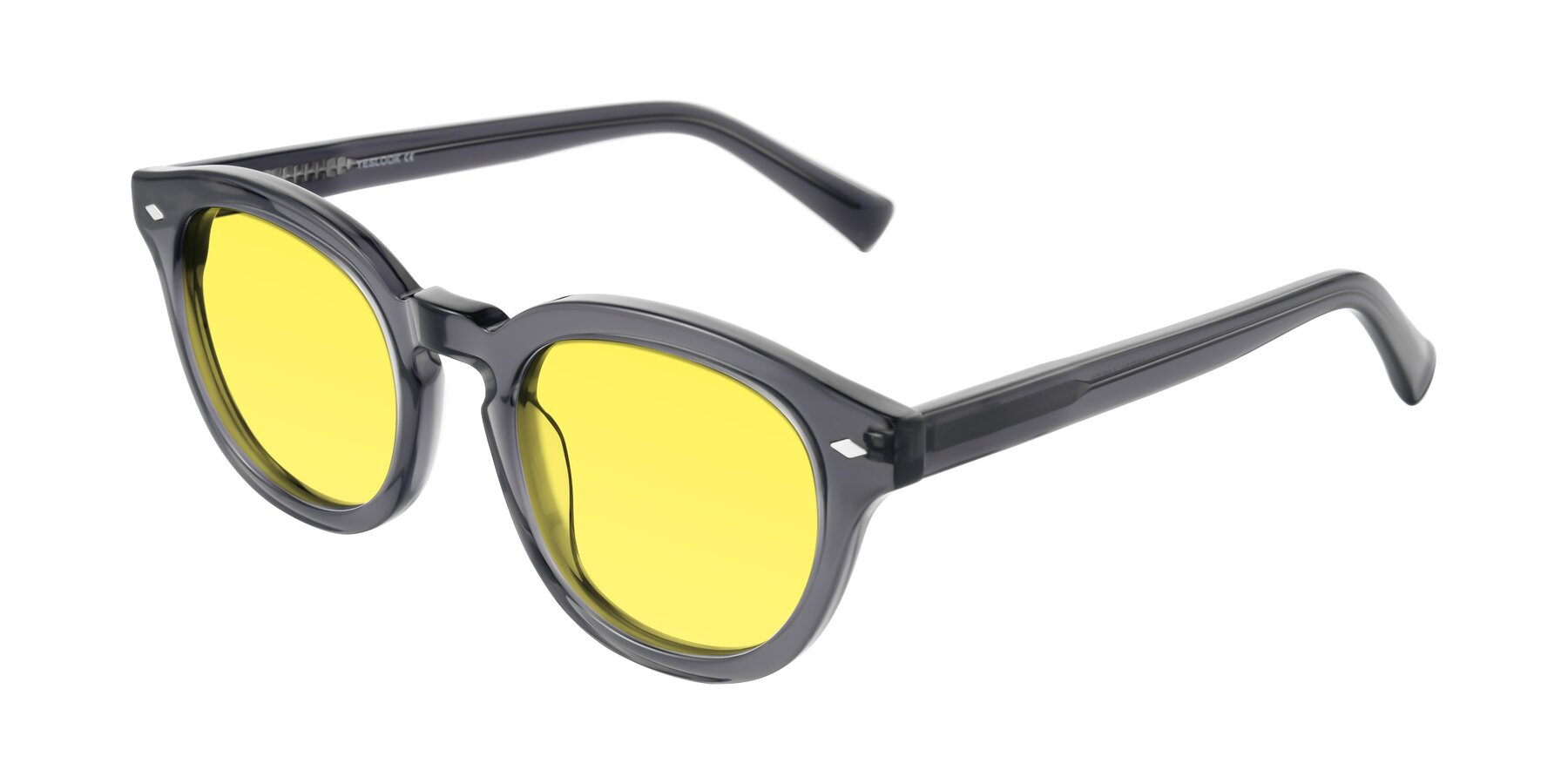 Angle of Nehrode in Gray with Medium Yellow Tinted Lenses