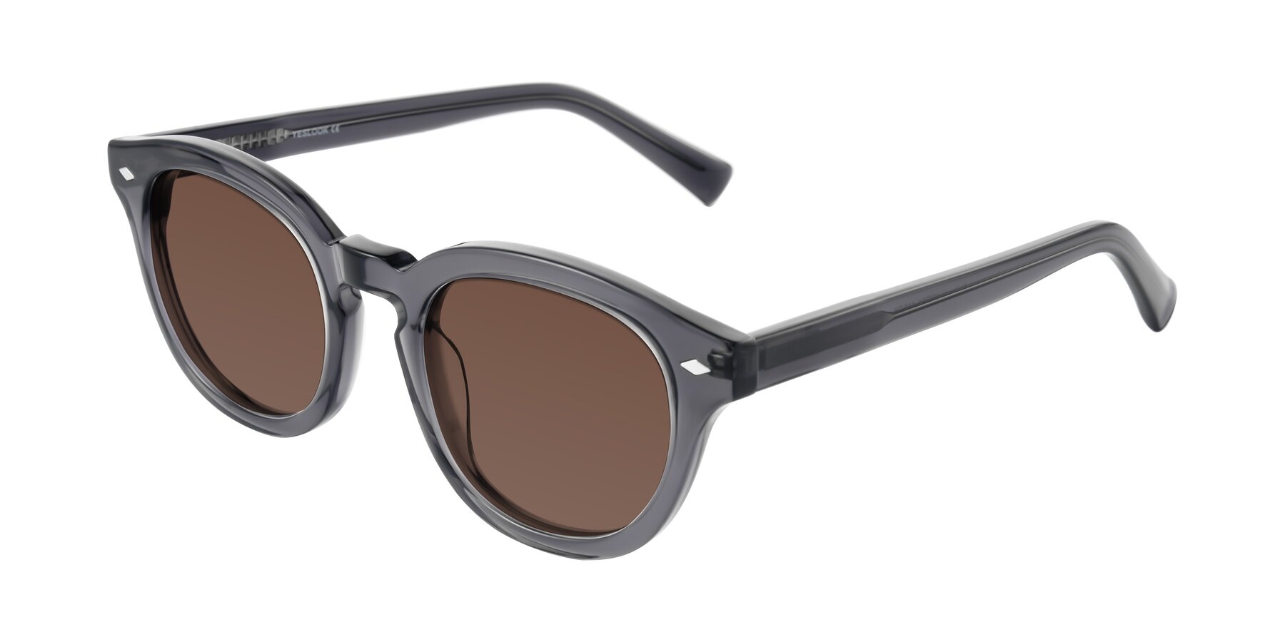 Angle of Nehrode in Gray with Brown Tinted Lenses