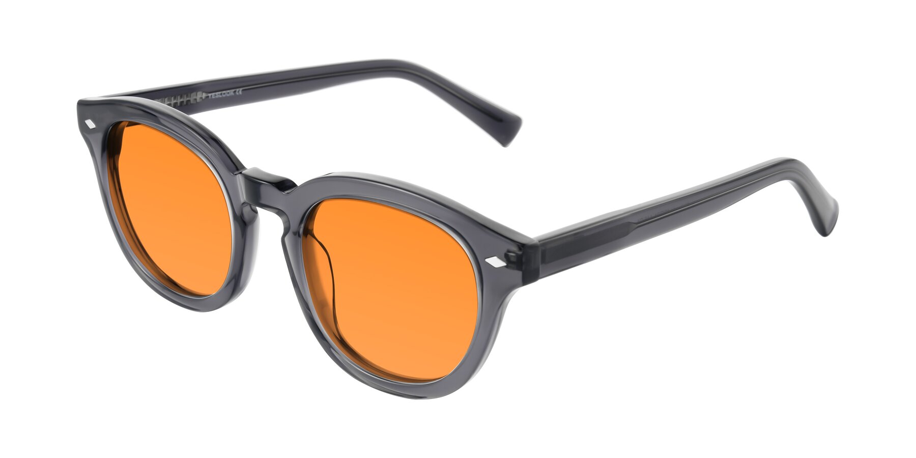 Angle of Nehrode in Gray with Orange Tinted Lenses