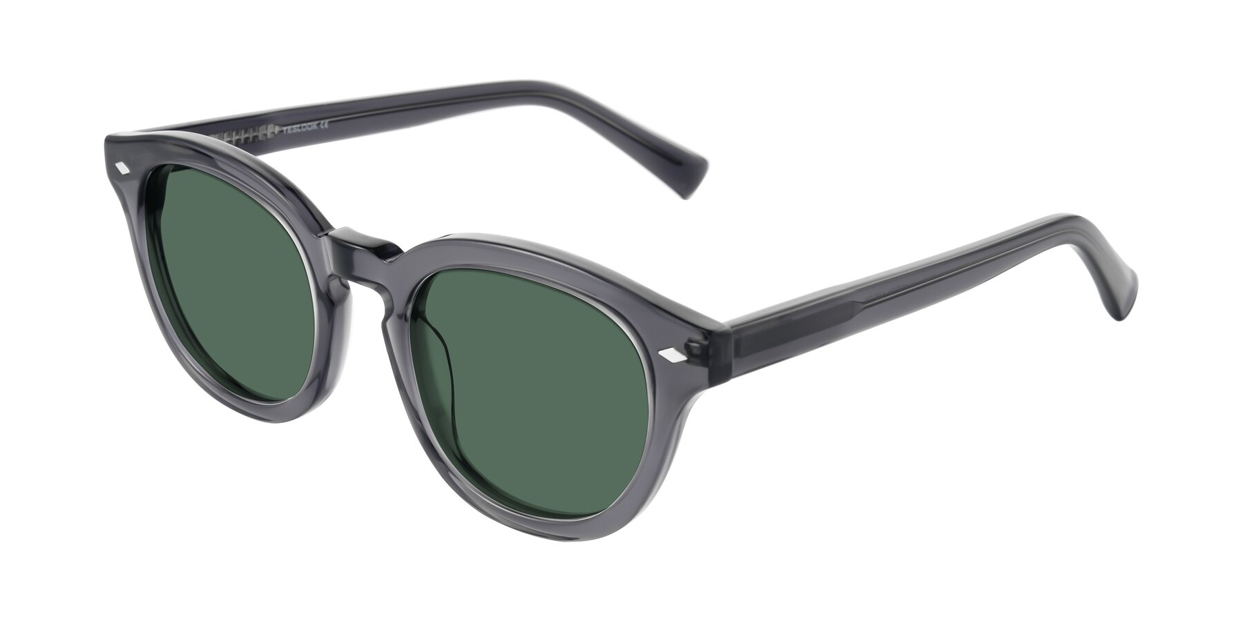 Angle of Nehrode in Gray with Green Polarized Lenses