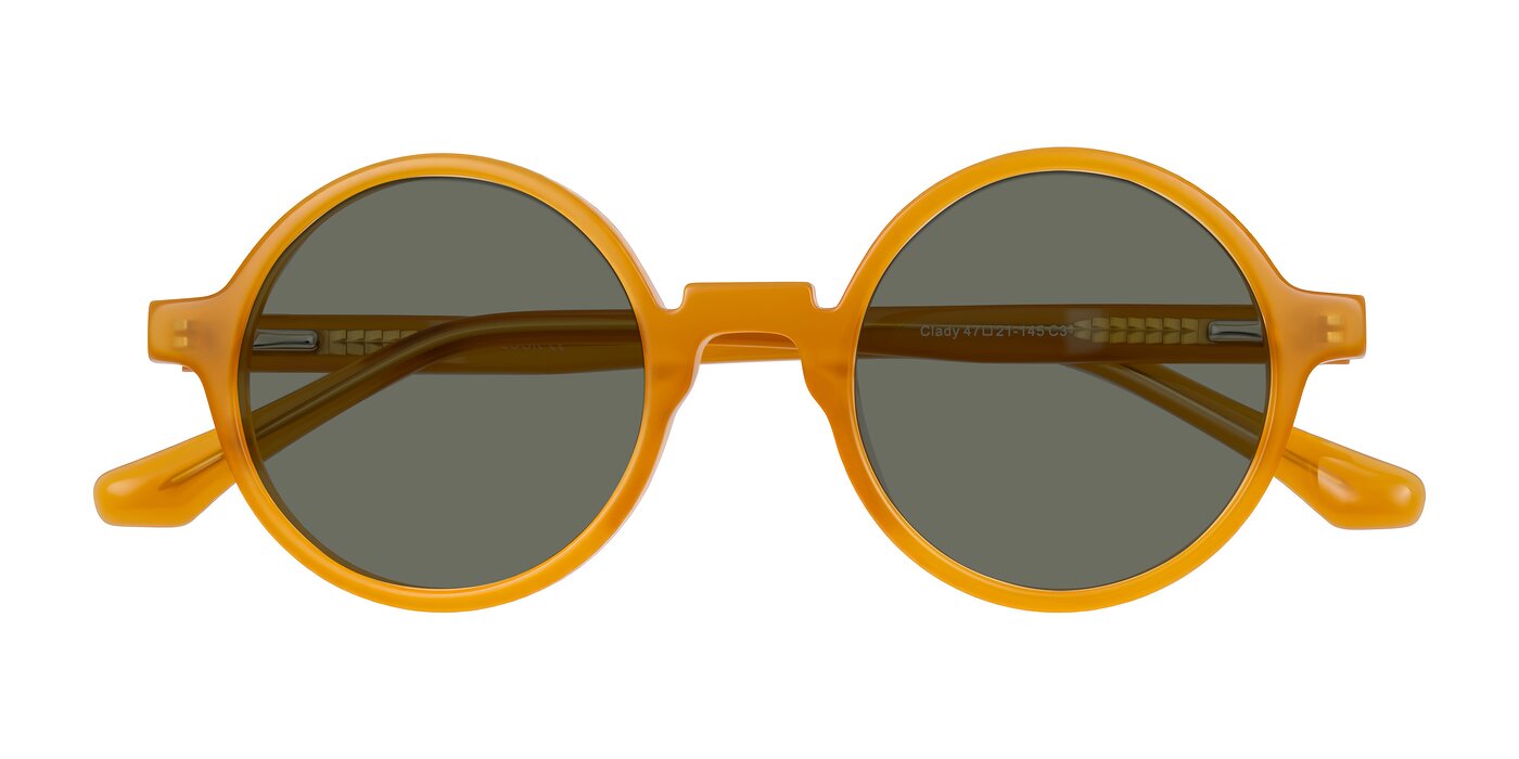 Clady - Caramel Polarized Sunglasses