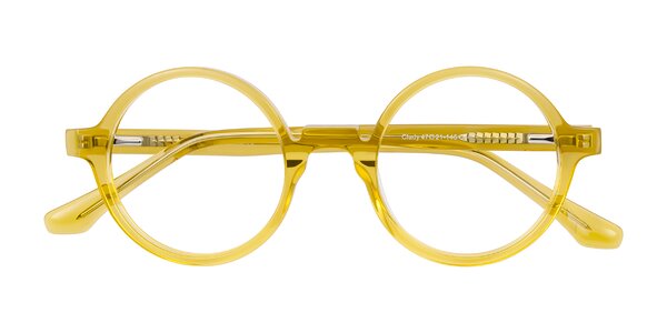 Front of Clady in Mustard Crystal