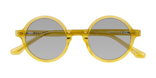 Front of Clady in Mustard Crystal