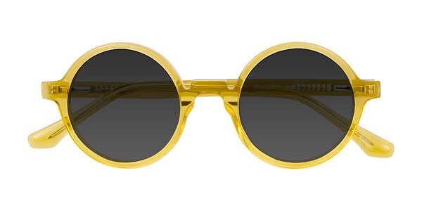 Front of Clady in Mustard Crystal