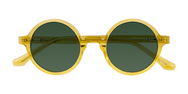 Front of Clady in Mustard Crystal