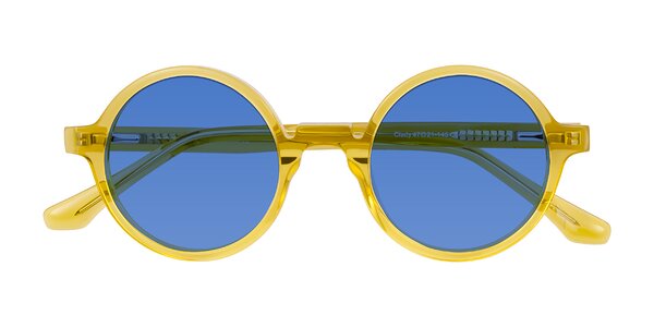 Front of Clady in Mustard Crystal
