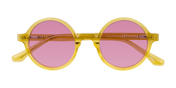 Front of Clady in Mustard Crystal
