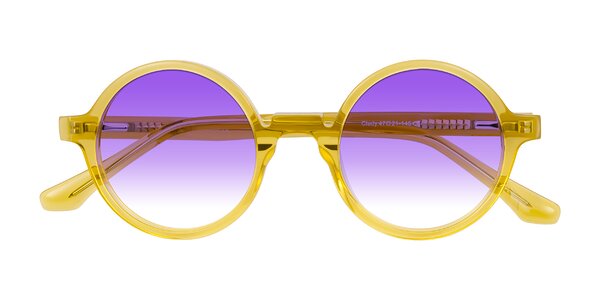 Front of Clady in Mustard Crystal