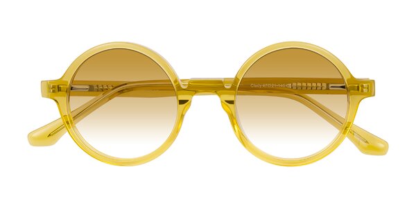 Front of Clady in Mustard Crystal