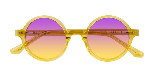 Front of Clady in Mustard Crystal